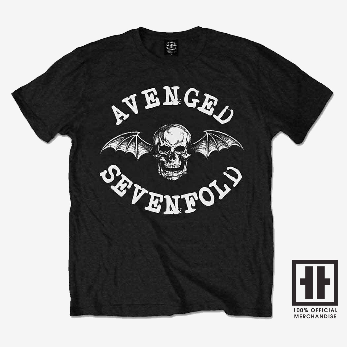 Avenged Sevenfold Unisex T-Shirt: Classic Deathbat