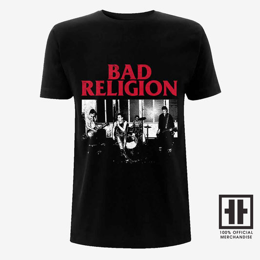 Bad Religion Unisex T-Shirt: Live 1980