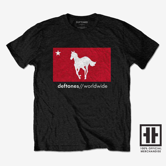 Deftones Unisex T-Shirt: Star Pony