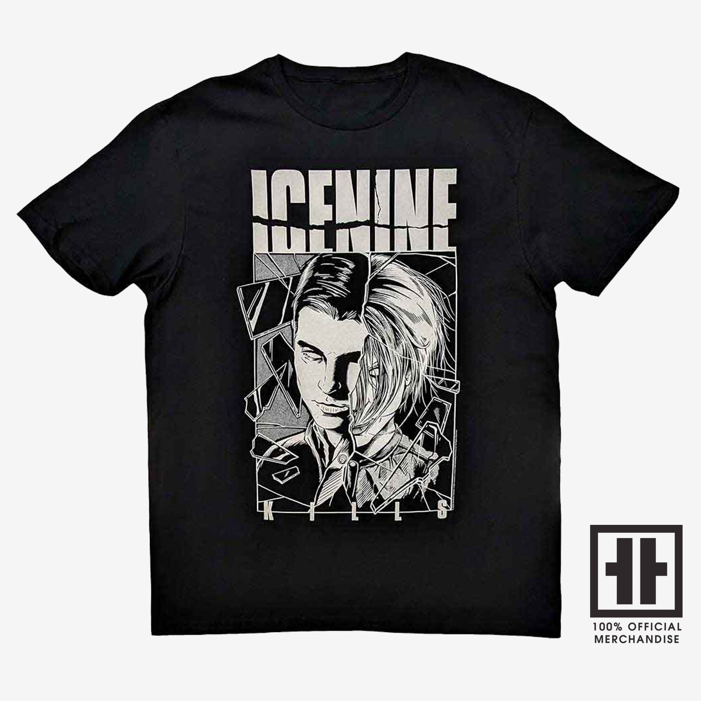 Ice Nine Kills Unisex T-Shirt: Shower Scene Split Face