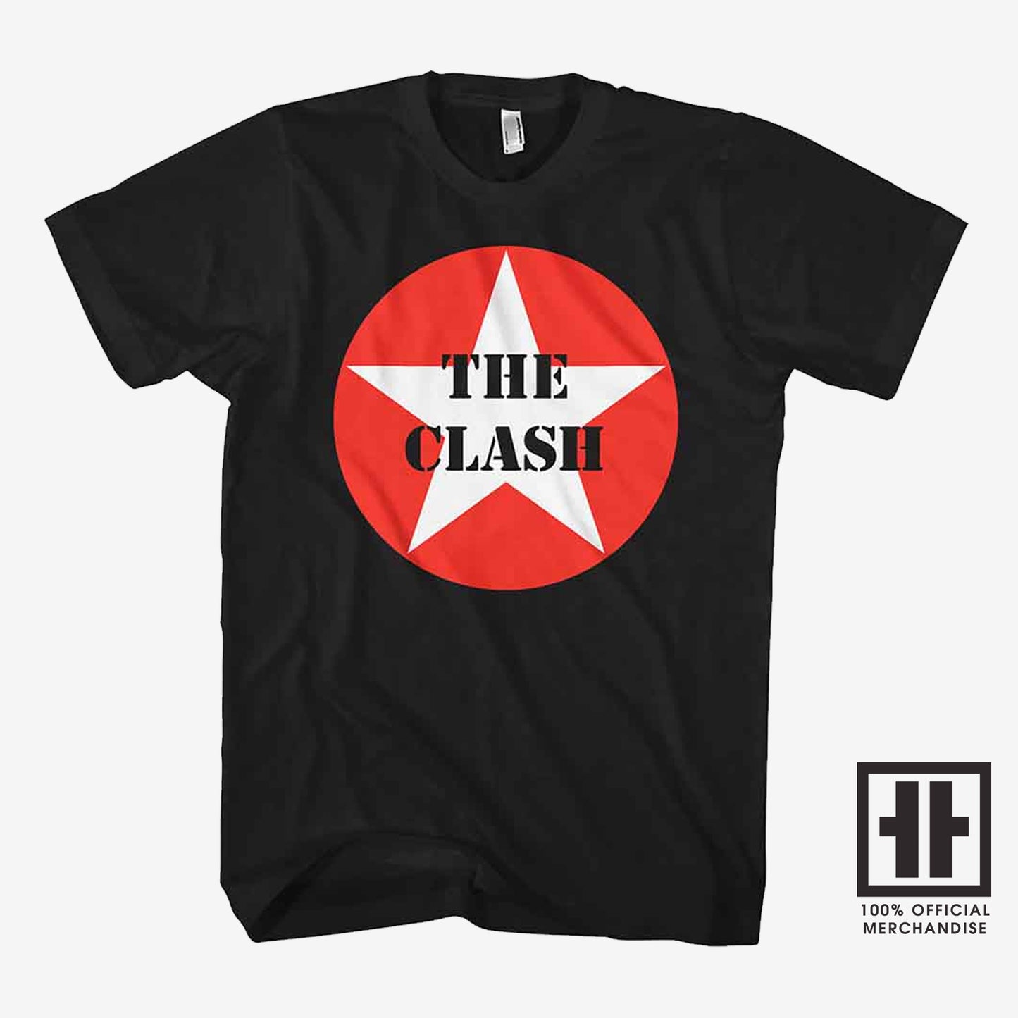 The Clash Unisex T-Shirt: Star Badge