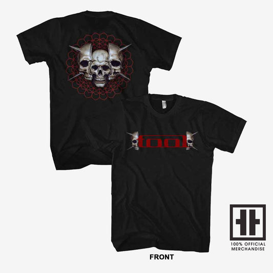 Tool Unisex T-Shirt: Skull Spikes